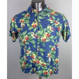 Mens Reyn Spooner Hawaiian Shirt Joe Kealohas S Cotton Floral Multicolor L.Varez